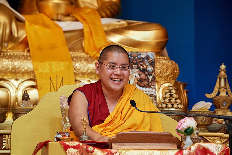 S.E. Kyabjé Yongzin Ling Rinpoche