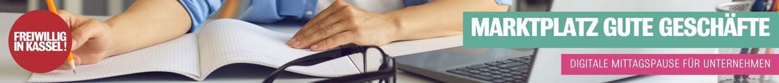 Marktplatz Gute Geschäfte: Digitale Mittagspause für Unternehmen