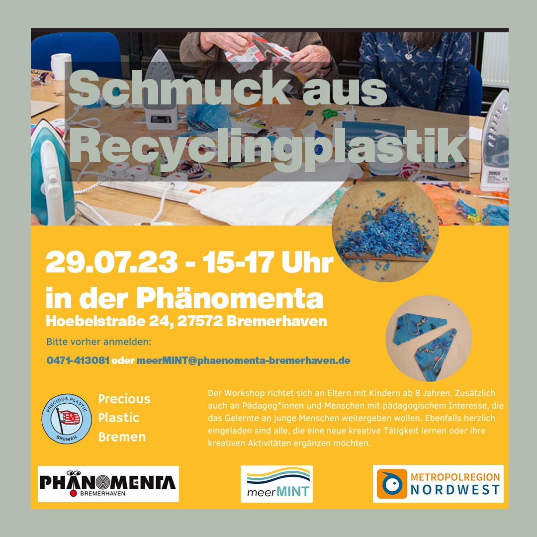 Schmuck aus Recyclingplastik