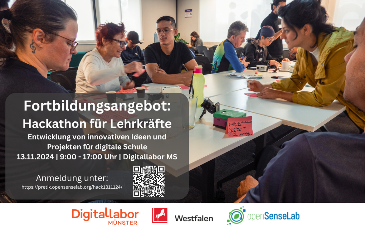 Fortbildungsangebot: Hackathon für Lehrkräfte | Entwicklung von innovativen Ideen und Projekten für digitale Schule