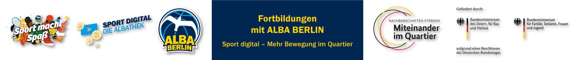 Sport digital im Quartier: Präsenz-Fortbildung mit ALBA BERLIN in Neustadt a. d. Aisch