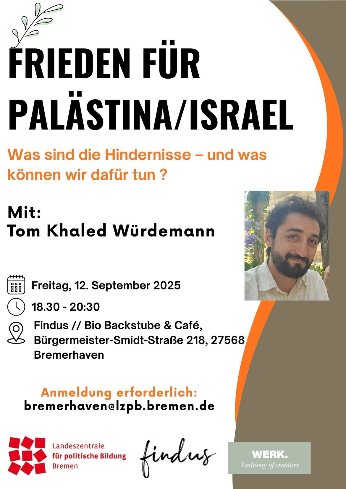 Vortrag & Diskussion: Ist Frieden für Palästina möglich?