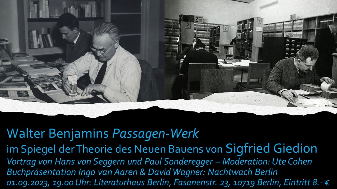 Walter Benjamins Passagen im Spiegel der Architekturtheorie Sigfried Giedions