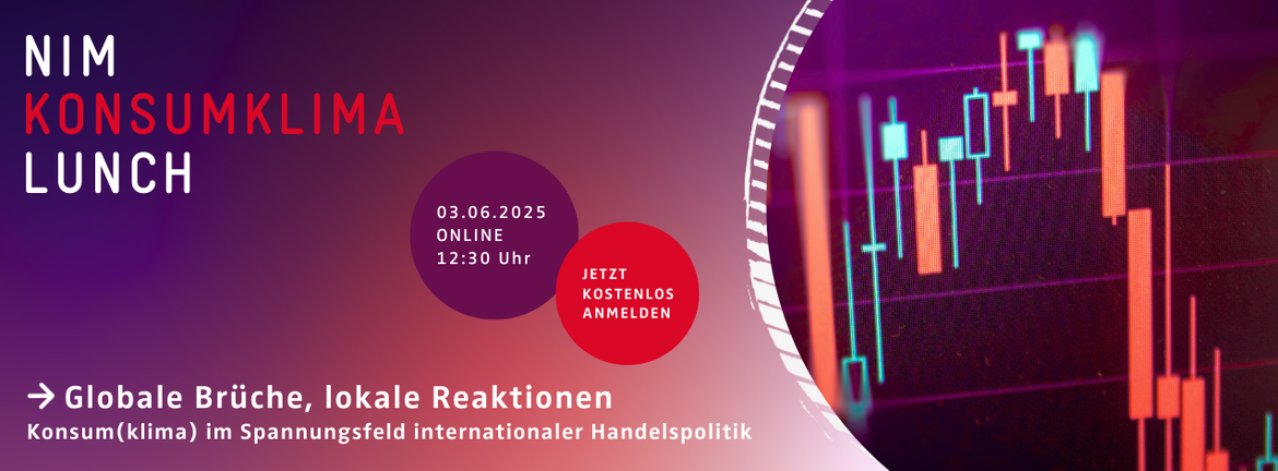 NIM Konsumklima Lunch: Globale Brüche, lokale Reaktionen