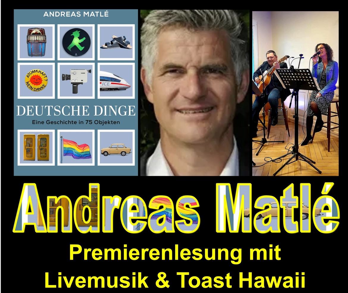 Premierenlesung mit Livemusik & Toast Hawaii