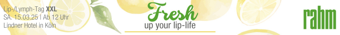 rahm Lip-/Lymph-Tag XXL – Fresh up your Lip-Life!