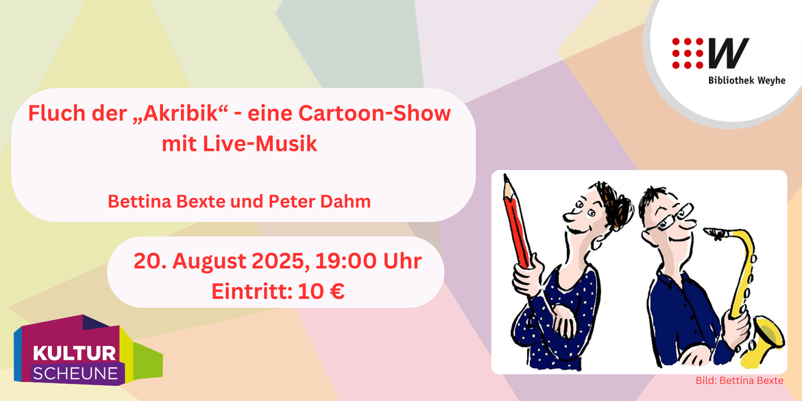 Fluch der „Akribik“ - eine Cartoon-Show mit Live-Musik