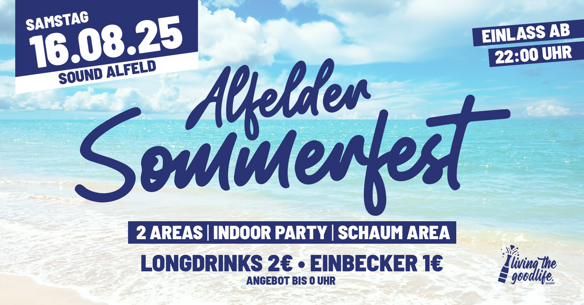 ALFELDER SOMMERFEST I OPEN AIR I 16+