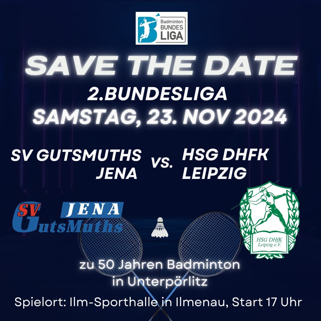 SV GutsMuths Jena vs. HSG DHfK  Leipzig
