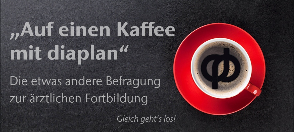 Auf eine Tasse Kaffee mit diaplan