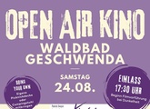 Openair Kino Waldbad Geschwenda