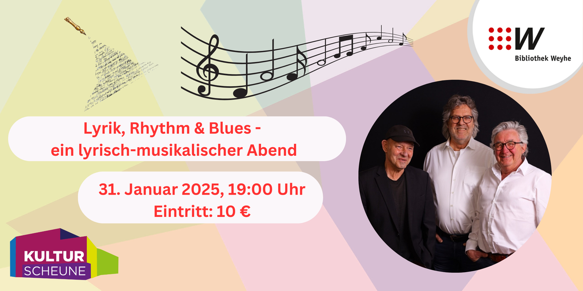 Lyrik, Rhythm & Blues – ein lyrisch-musikalischer Abend