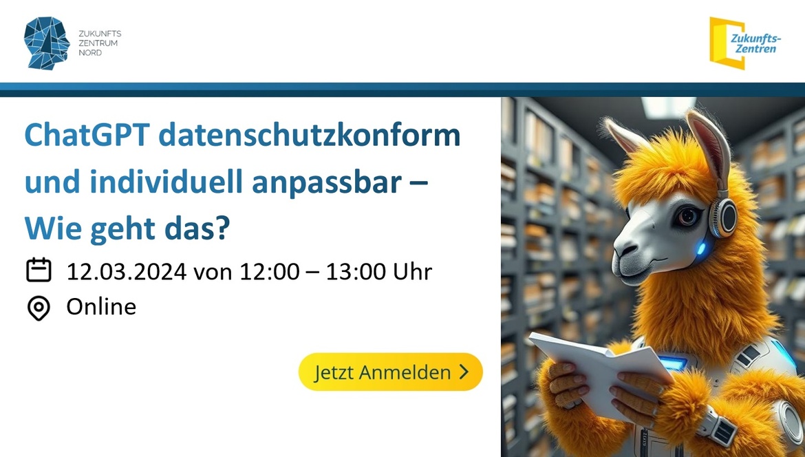 KI-Impuls Vol. 11: ChatGPT datenschutzkonform und individuell anpassbar – Wie geht das ?