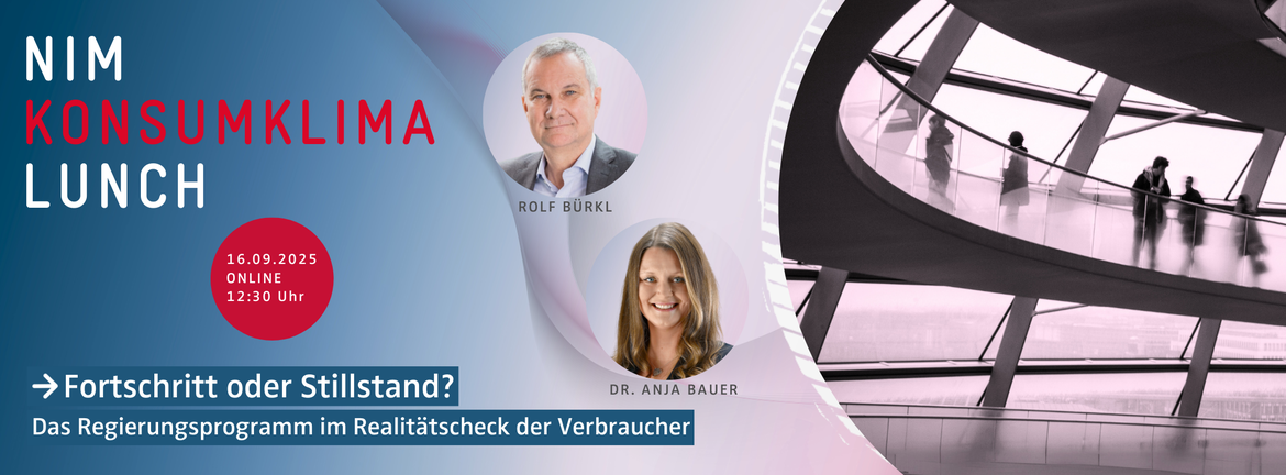 NIM Konsumklima Lunch - Fortschritt oder Stillstand?