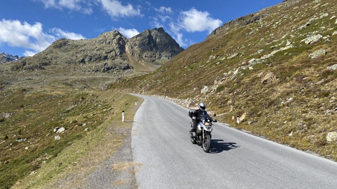 Serpentinen-Seminar mit Motorrad und Fahrsicherheitstrainer im Kaunertal
