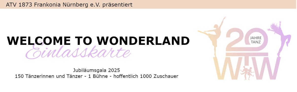 Tanzgala Welcome to Wonderland 2025