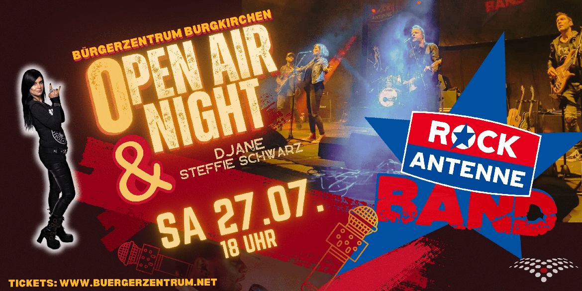 XX Rock Antenne Open Air Night & DJane Steffie Schwarz