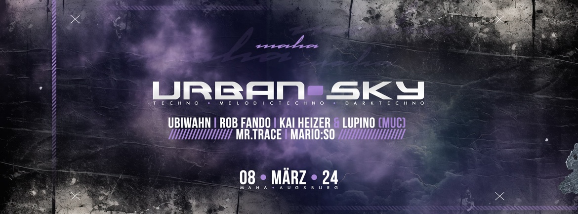 Urban Sky - | Ubiwahn | Rob Fando | Mr. Trace | Kai Heizer & Lupino (TIF) | Mario:So