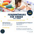 Feriennähkurs für Kinder