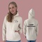 Neu! Sommerkongress: Light Hoodie offwhite- Druckfarbe schwarz