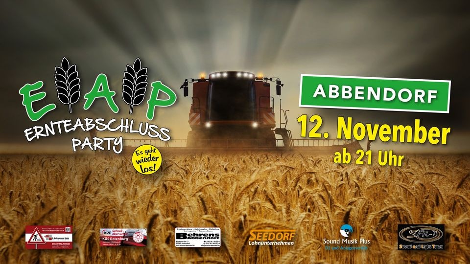 Ernteabschlussparty