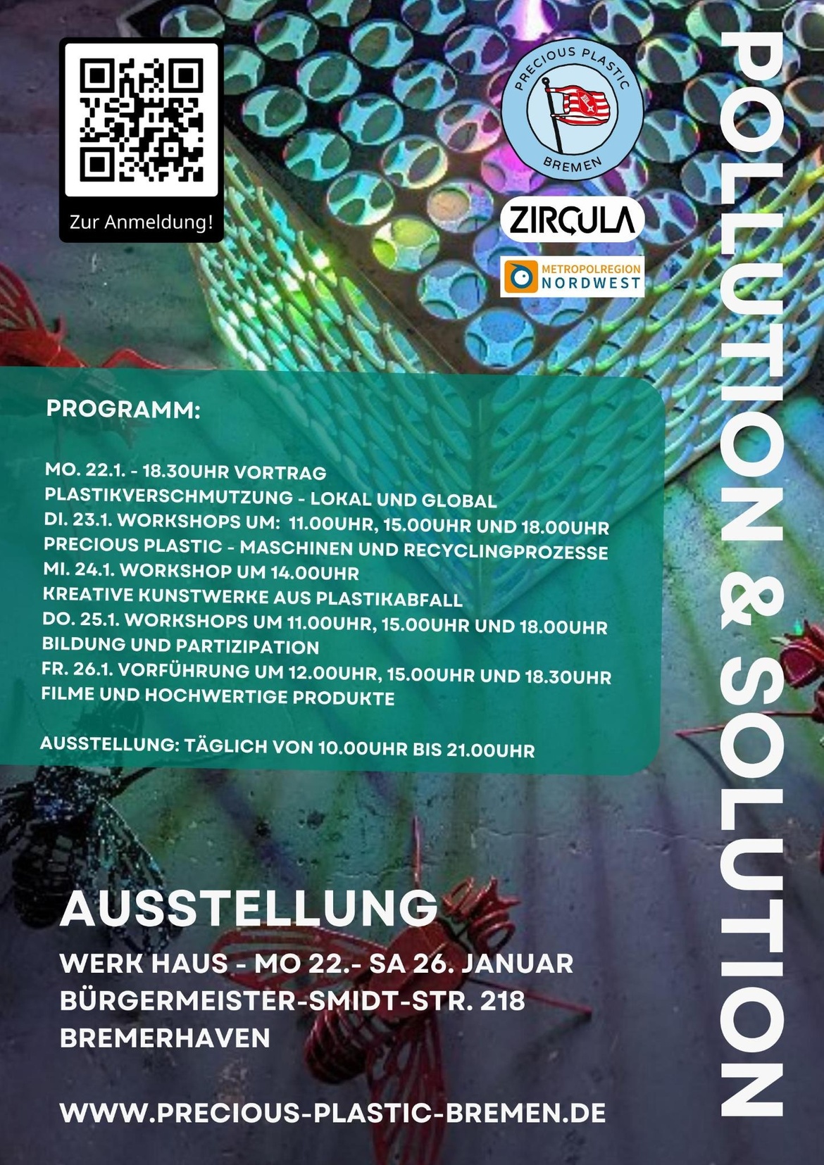 Projektwoche: POLLUTION & SOLUTION - The Art of Plastikrecycling