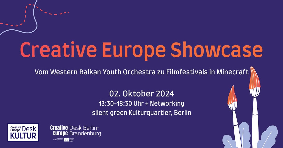 Creative Europe Showcase: vom Western Balkans Youth Orchestra zu Filmfestivals in Minecraft.