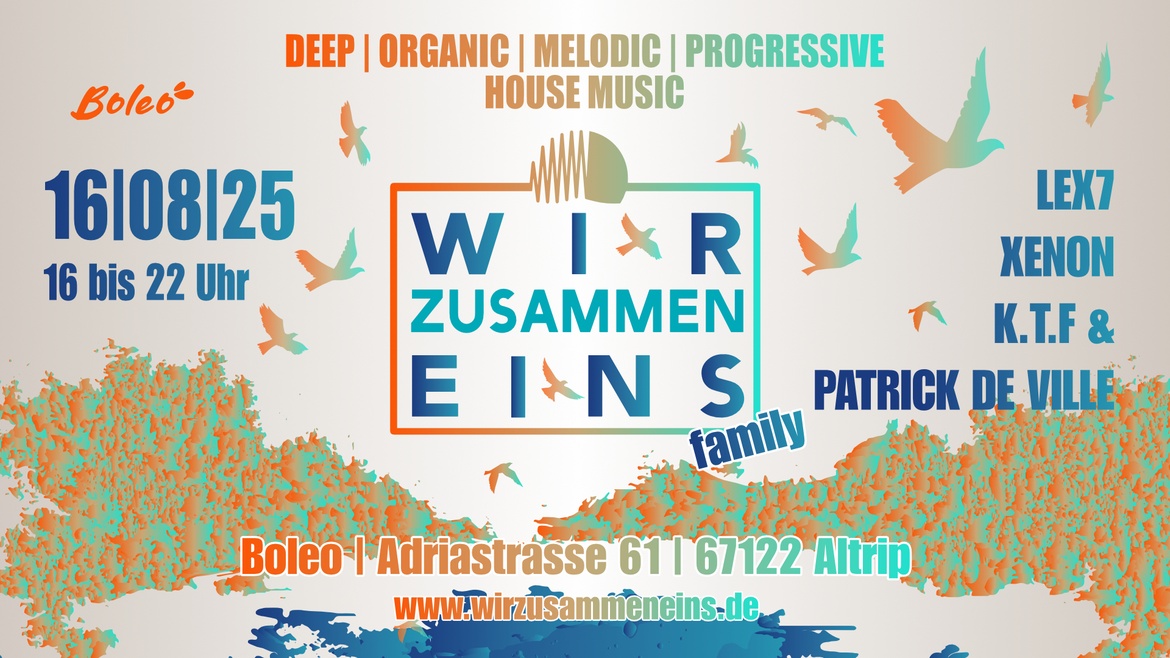 Wir Zusammen Eins Boleo Altrip August Edition