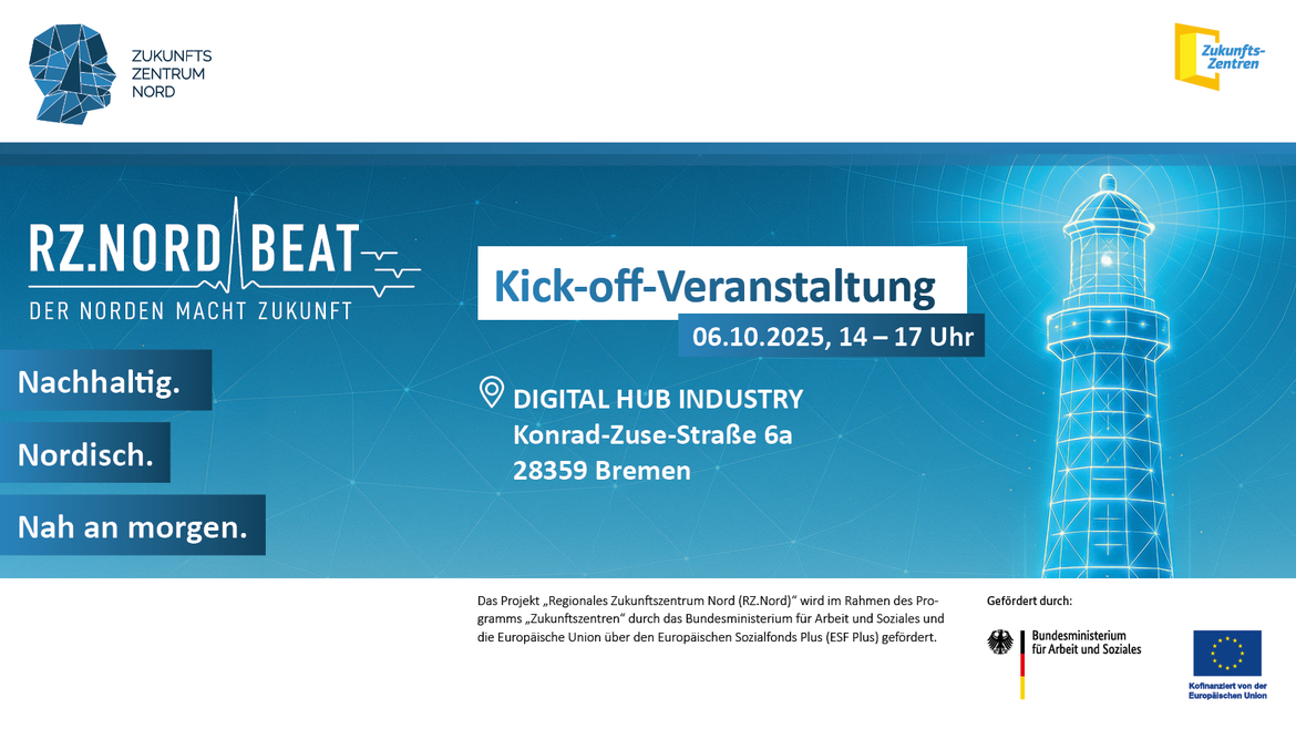 Kick-off RZ.NORDBEAT: Der Norden macht Zukunft