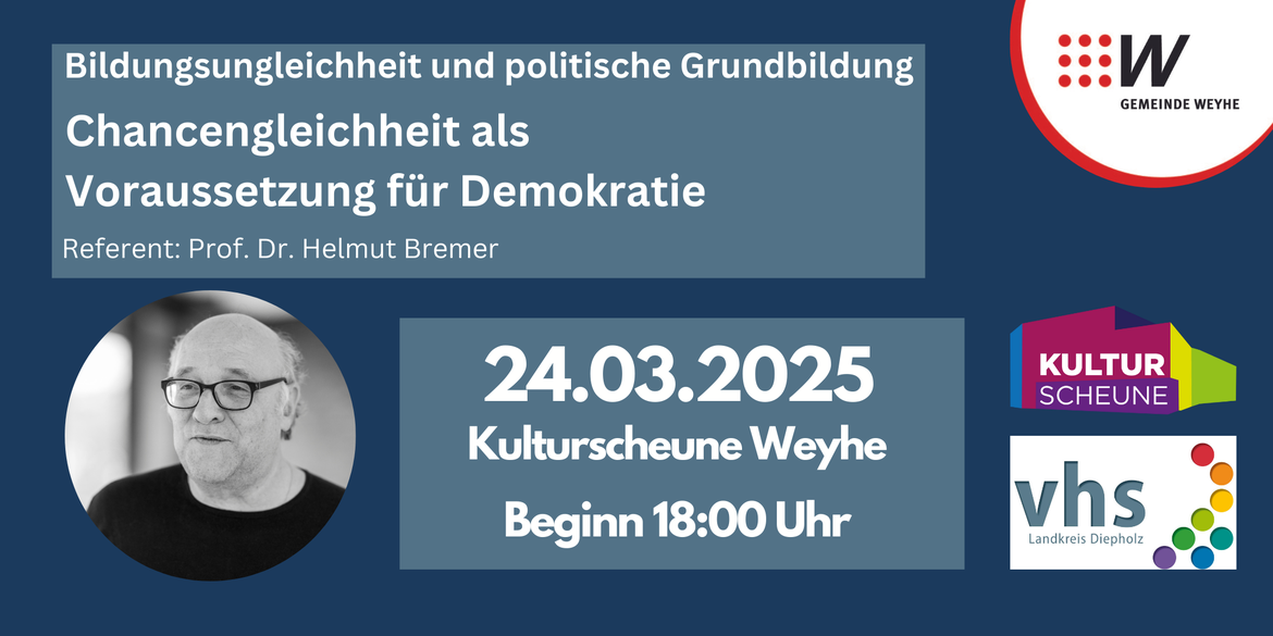 Vortrag: Chancengleichheit als Voraussetzung für Demokratie