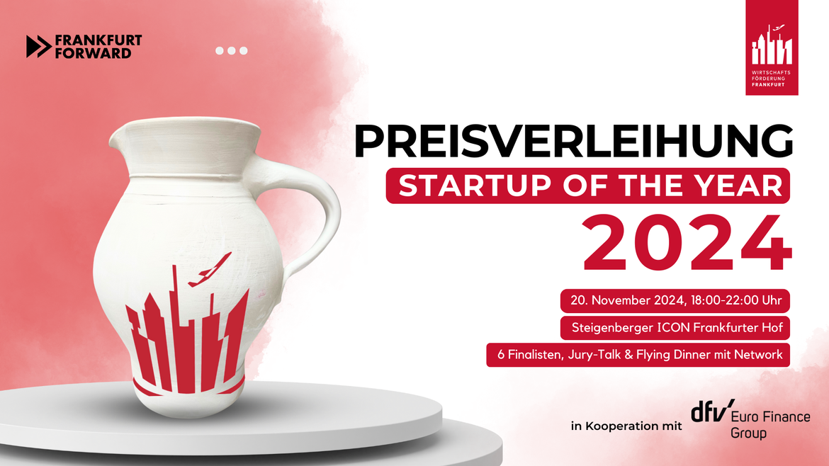 FRANKFURT FORWARD | STARTUP OF THE YEAR AWARD 2024