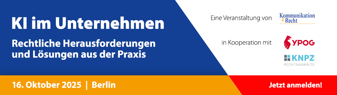 KI im Unternehmen: Rechtliche Herausforderungen und Lösungen aus der Praxis