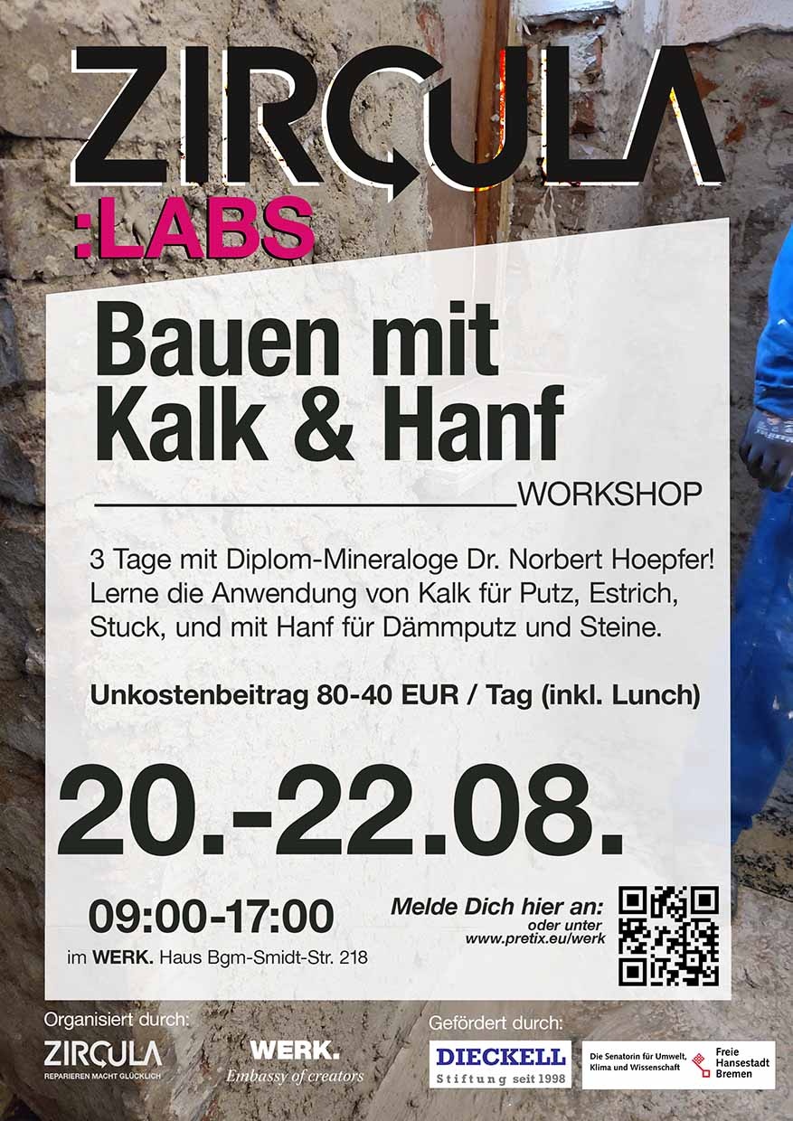 Bauen mit Kalk und Hanf
