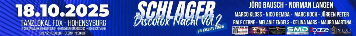Schlager & Discofox Nacht Vol.2