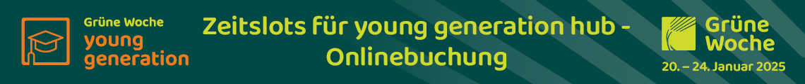 Grüne Woche young generation hub 2025