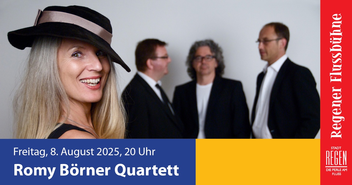 Regener Flussbühne 2025 – Romy Börner Quartett