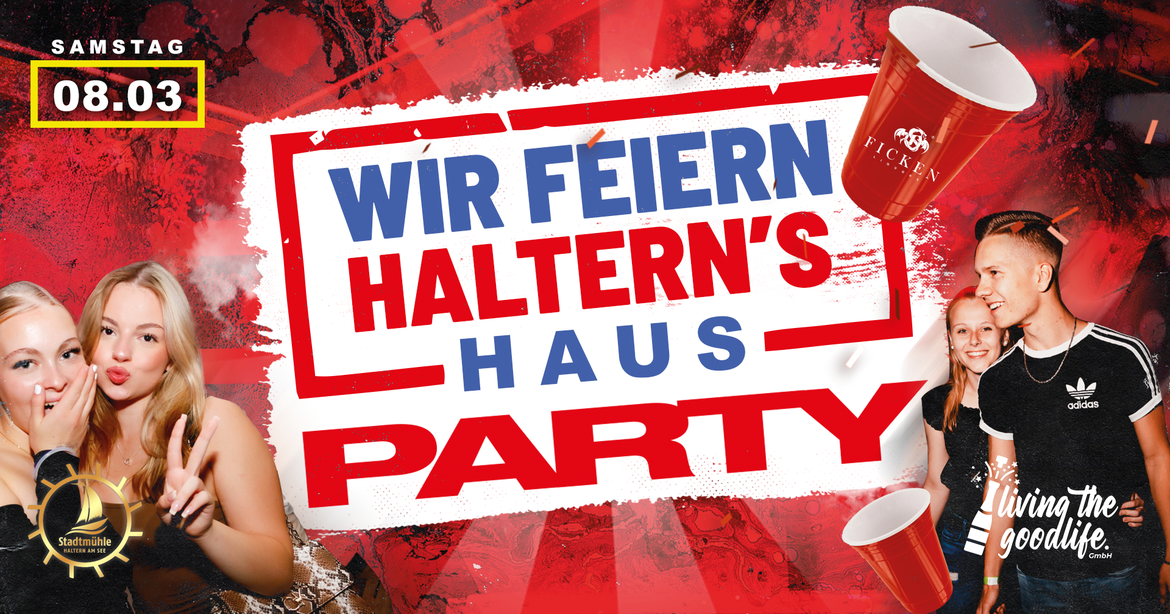 HAUSPARTY I HALTERN I 16+