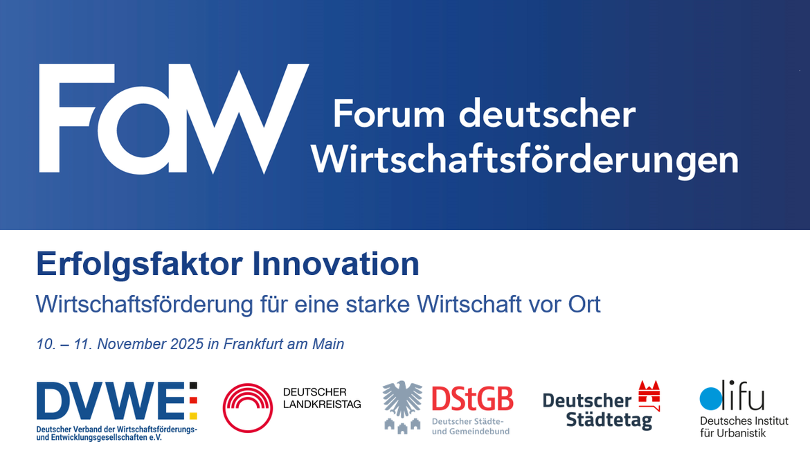 Forum deutscher Wirtschaftsförderungen 2025