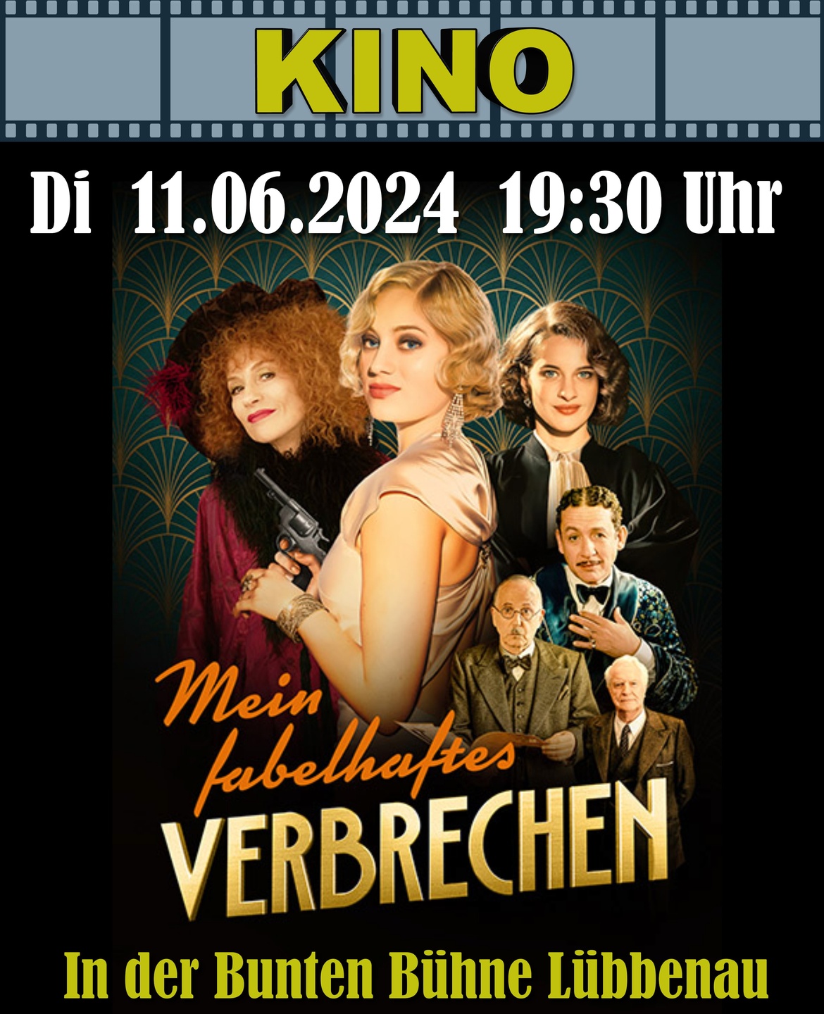 11.06.24 KINO in der Bunten Bühne: Mein fabelhaftes Verbrechen