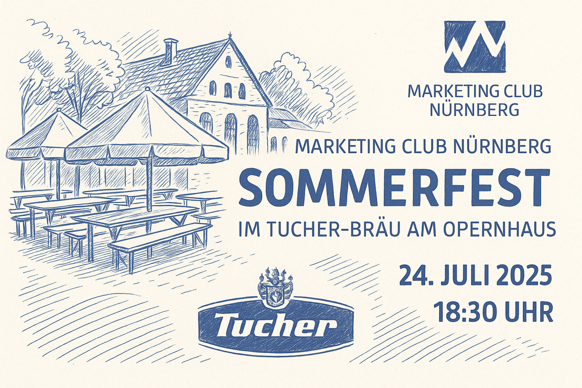 Sommerfest des Marketing Club Nürnberg im Tucher-Bräu am Opernhaus